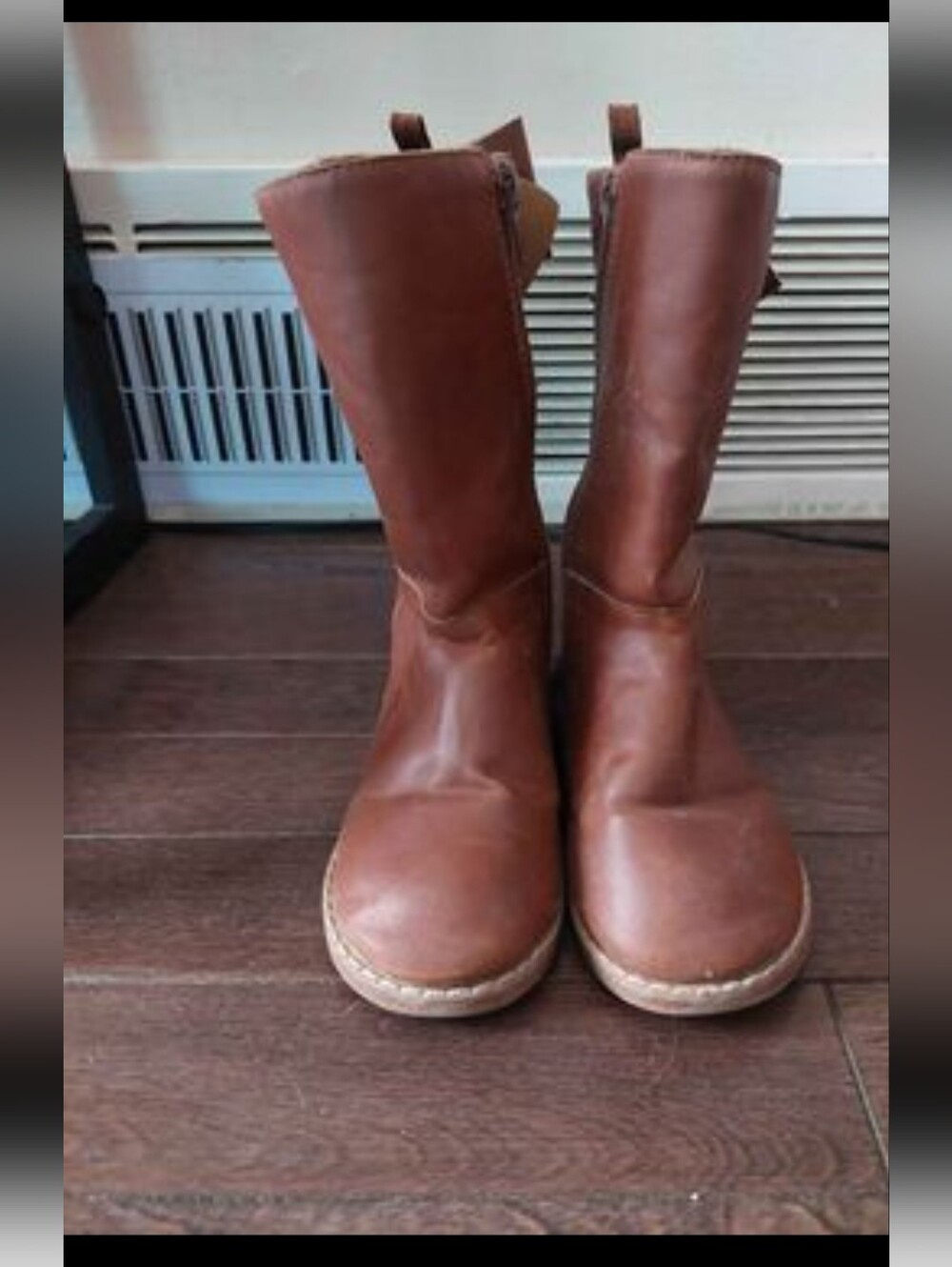 Toddler Faux Leather Boots